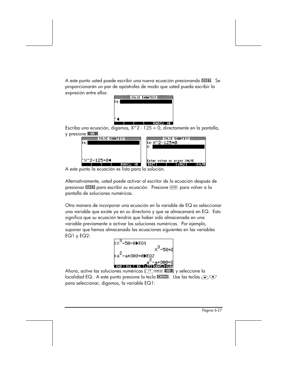 HP 48gII Graphing Calculator User Manual | Page 233 / 892