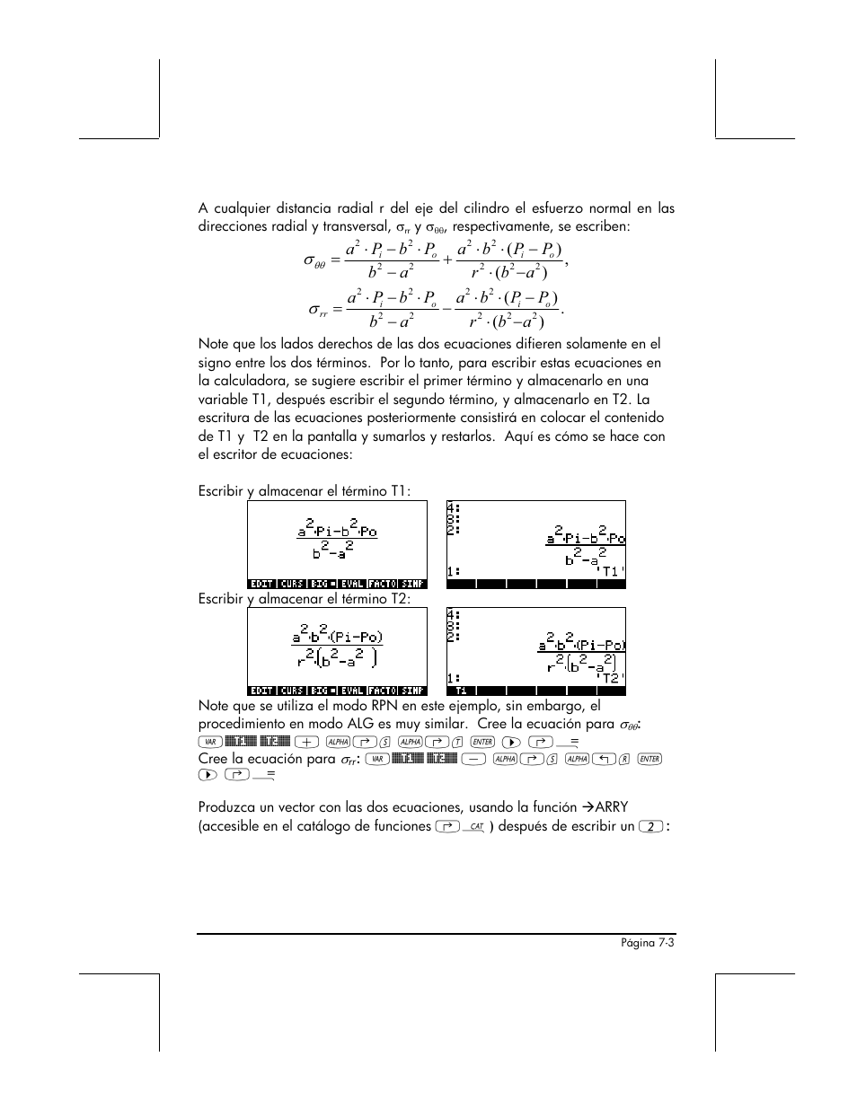 HP 48gII Graphing Calculator User Manual | Page 243 / 892