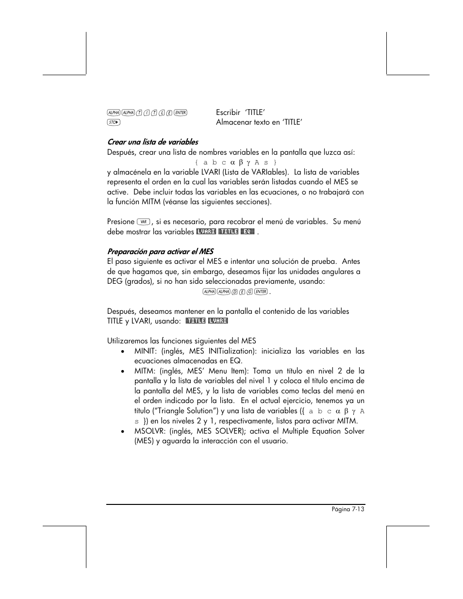 HP 48gII Graphing Calculator User Manual | Page 253 / 892