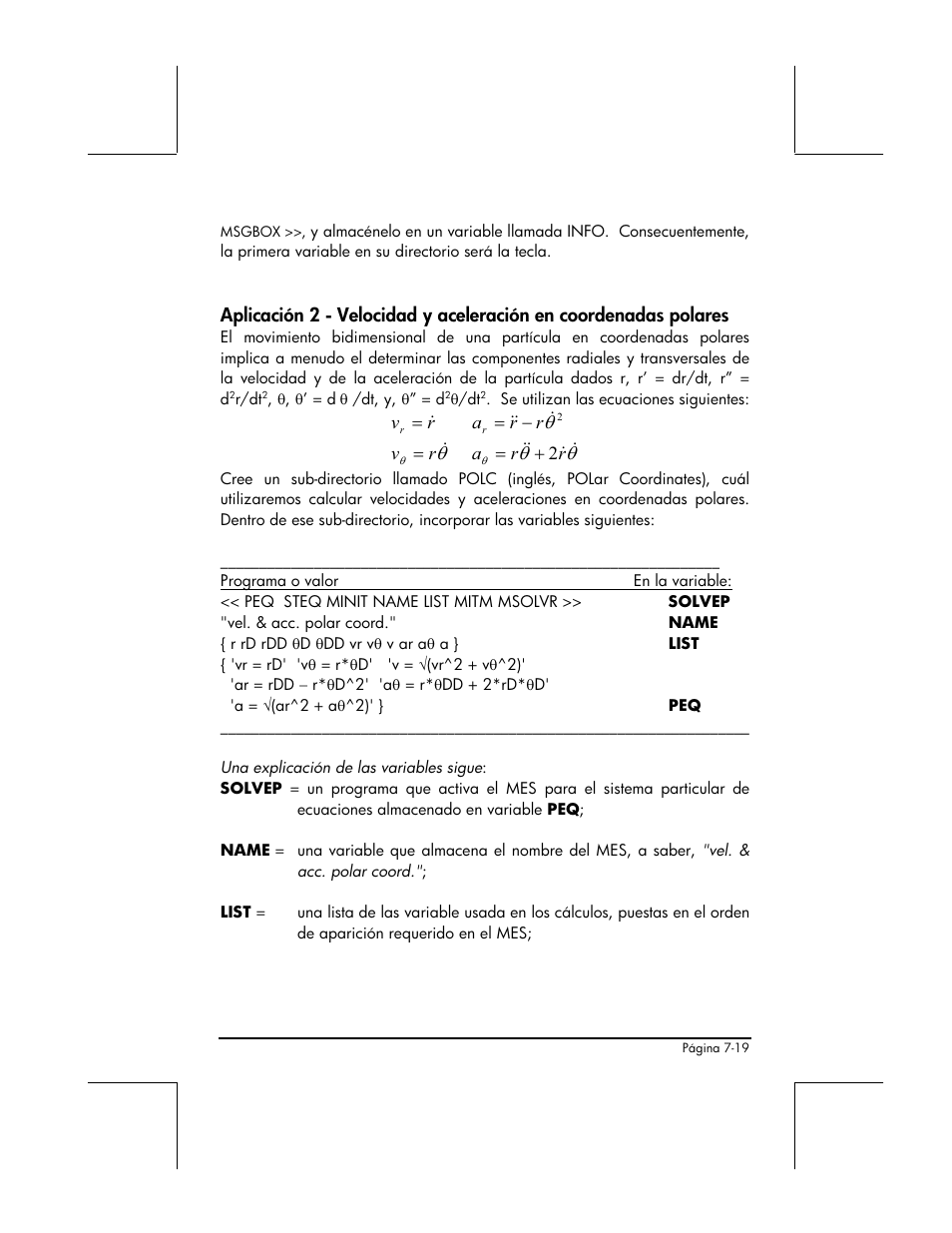 HP 48gII Graphing Calculator User Manual | Page 259 / 892