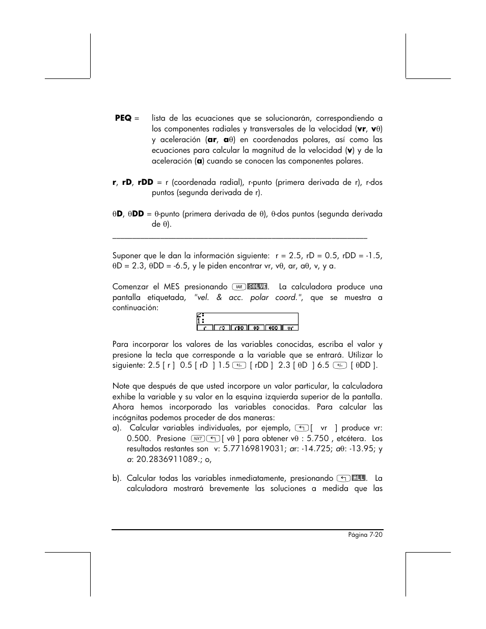 HP 48gII Graphing Calculator User Manual | Page 260 / 892