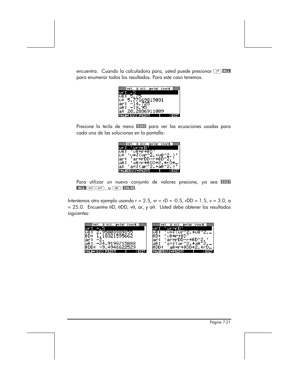 HP 48gII Graphing Calculator User Manual | Page 261 / 892