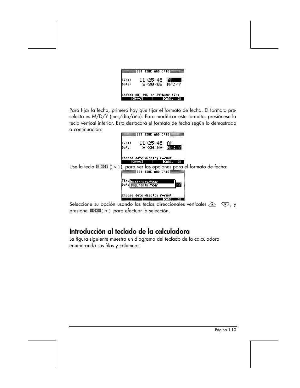 Introduccion al teclado de la calculadora, Introducción al teclado de la calculadora | HP 48gII Graphing Calculator User Manual | Page 39 / 892