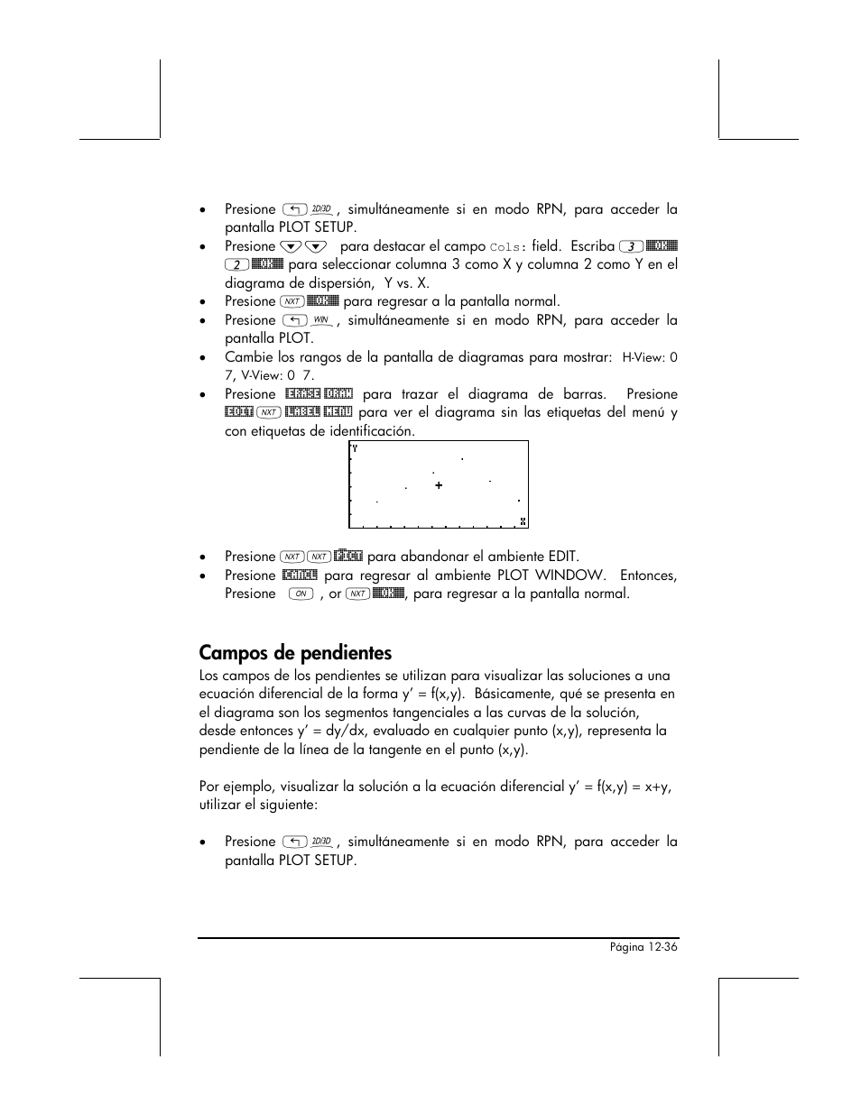 Campos de pendientes | HP 48gII Graphing Calculator User Manual | Page 428 / 892