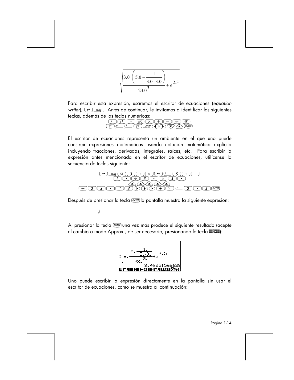 HP 48gII Graphing Calculator User Manual | Page 43 / 892