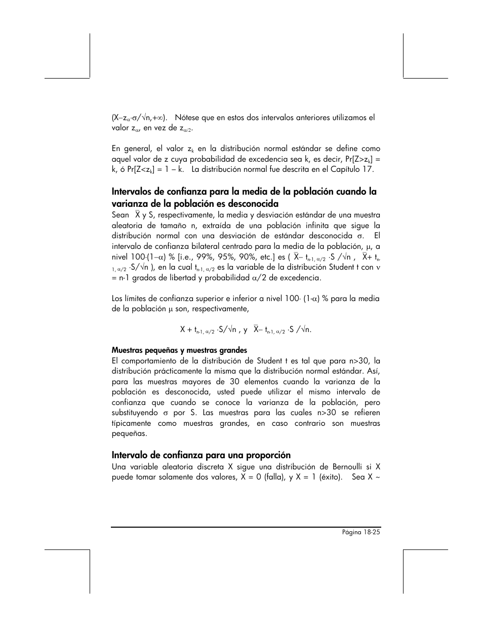 Intervalo de confianza para una proporcion, Intervalo de confianza para una proporción | HP 48gII Graphing Calculator User Manual | Page 613 / 892