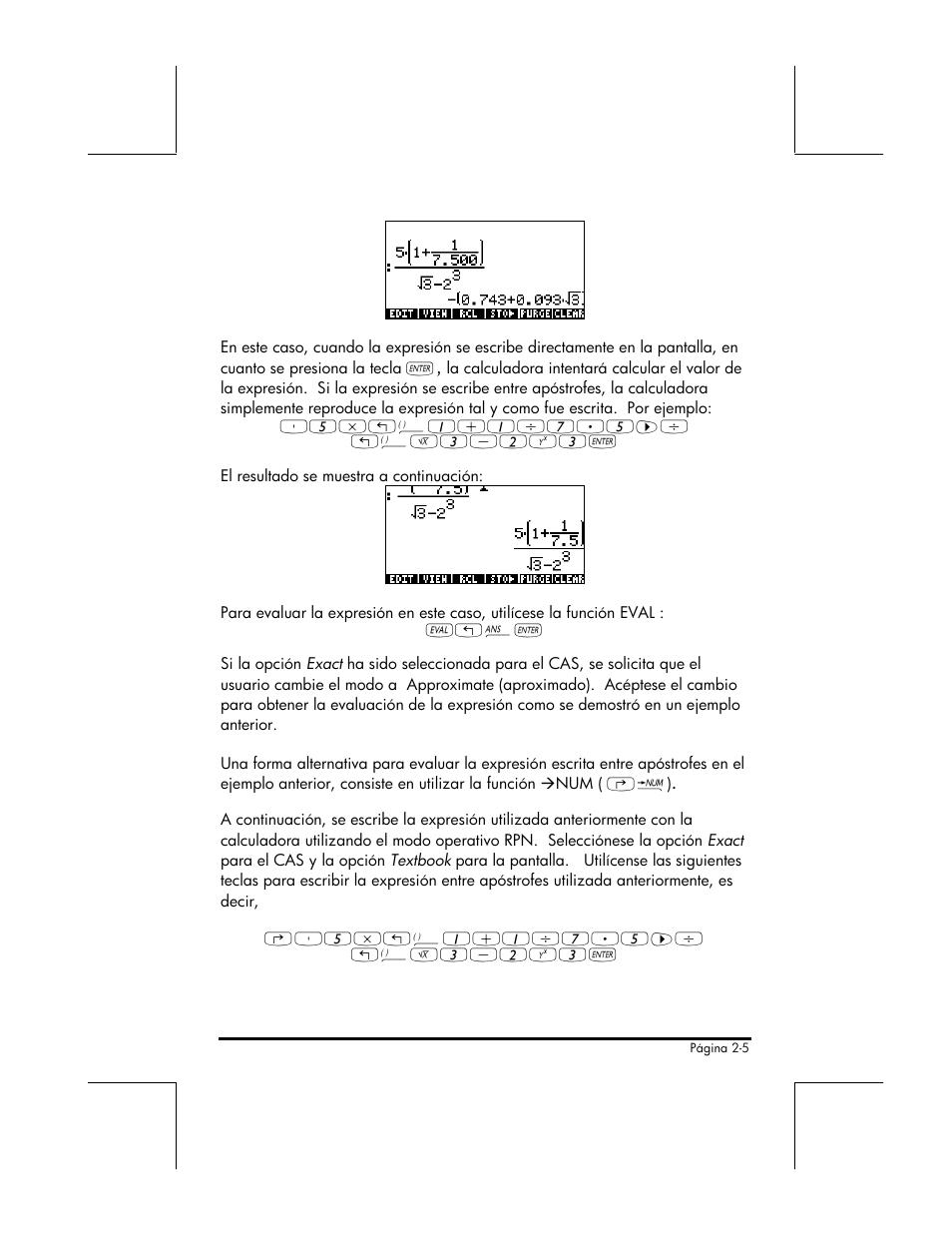 HP 48gII Graphing Calculator User Manual | Page 65 / 892