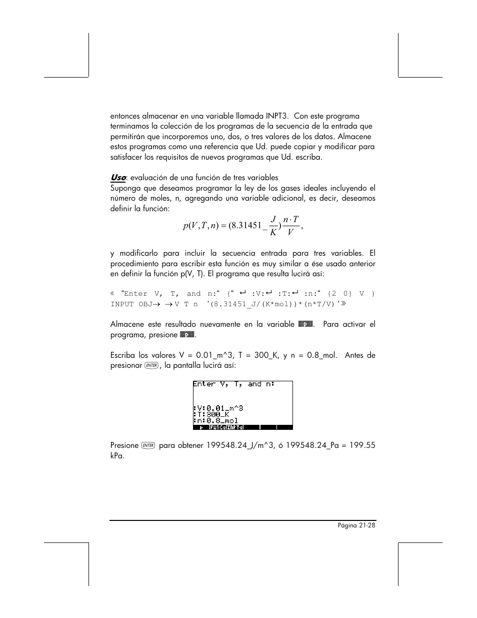 HP 48gII Graphing Calculator User Manual | Page 697 / 892