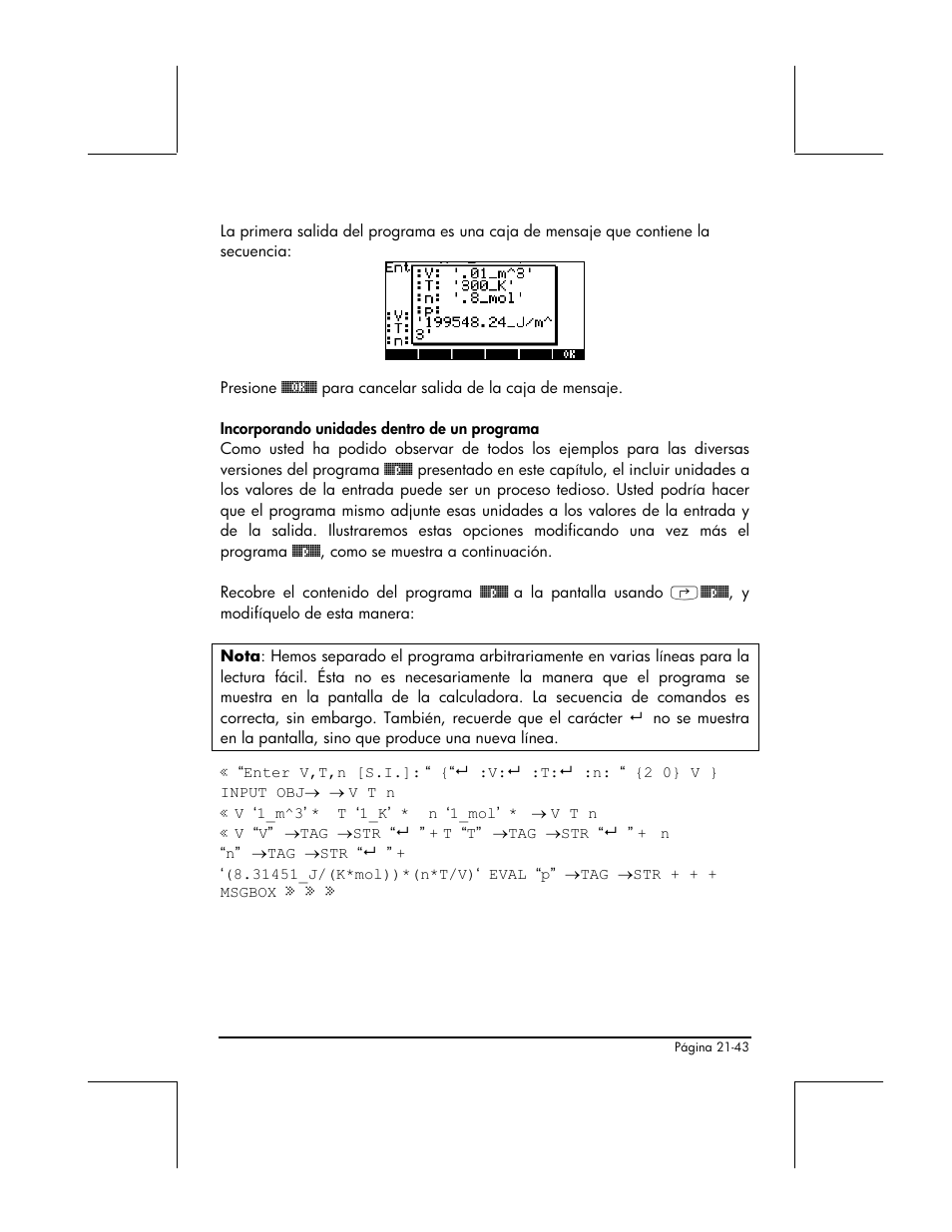 HP 48gII Graphing Calculator User Manual | Page 712 / 892