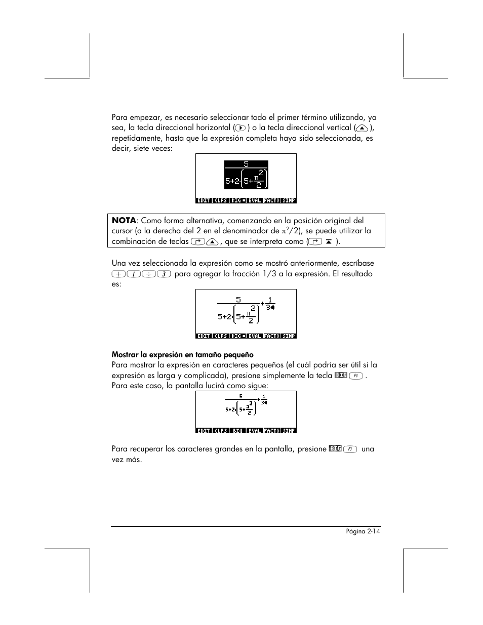 HP 48gII Graphing Calculator User Manual | Page 74 / 892