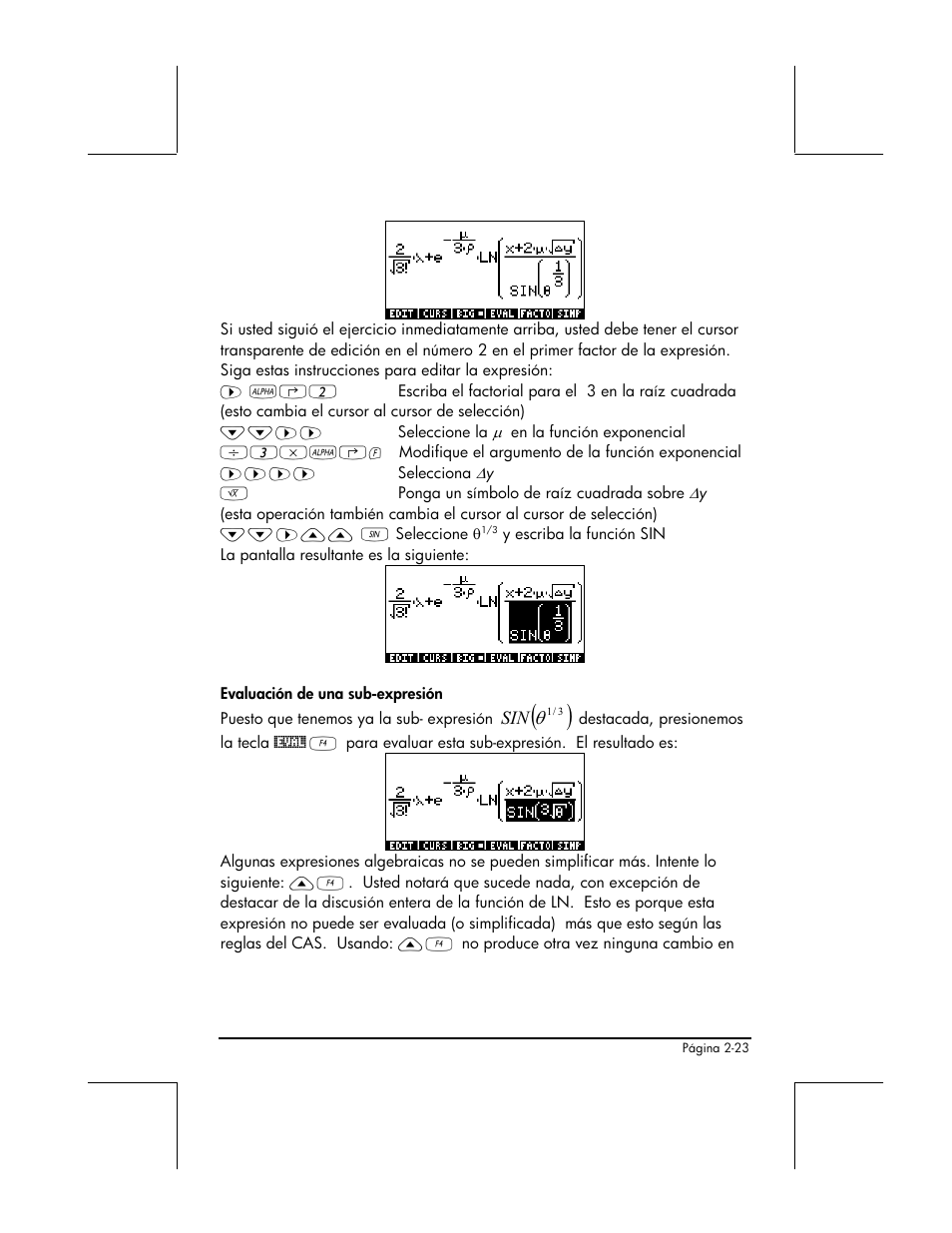 HP 48gII Graphing Calculator User Manual | Page 83 / 892