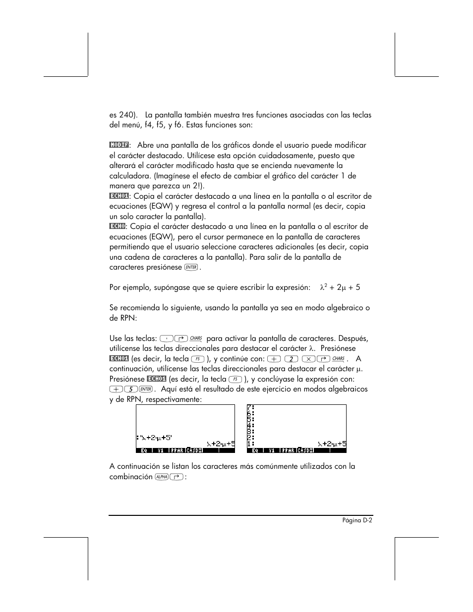 HP 48gII Graphing Calculator User Manual | Page 839 / 892