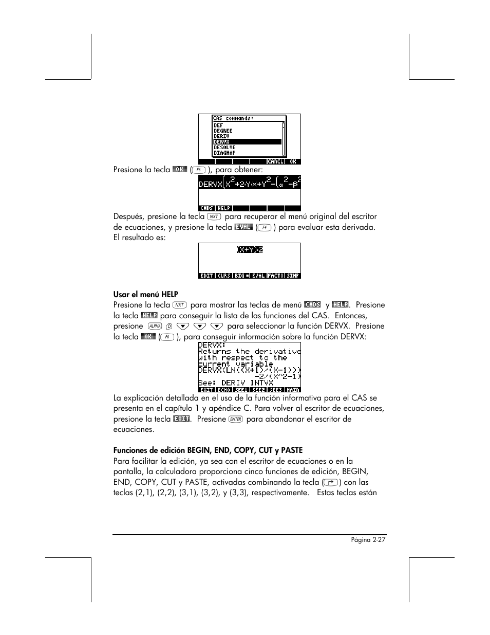 HP 48gII Graphing Calculator User Manual | Page 87 / 892