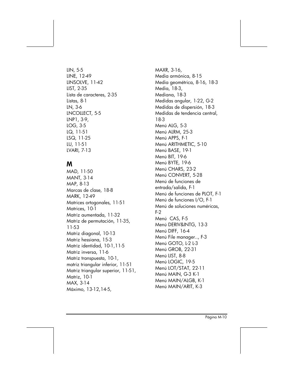 HP 48gII Graphing Calculator User Manual | Page 877 / 892