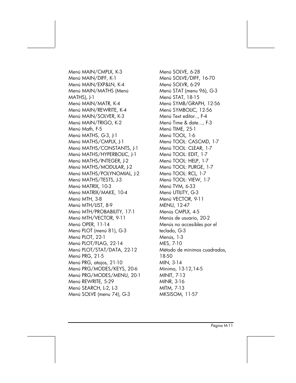 HP 48gII Graphing Calculator User Manual | Page 878 / 892