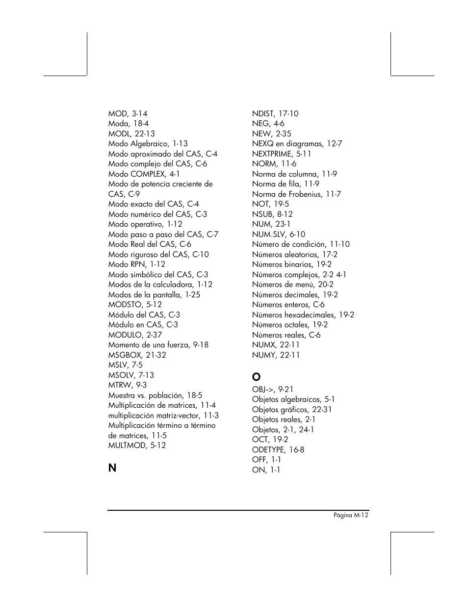 HP 48gII Graphing Calculator User Manual | Page 879 / 892