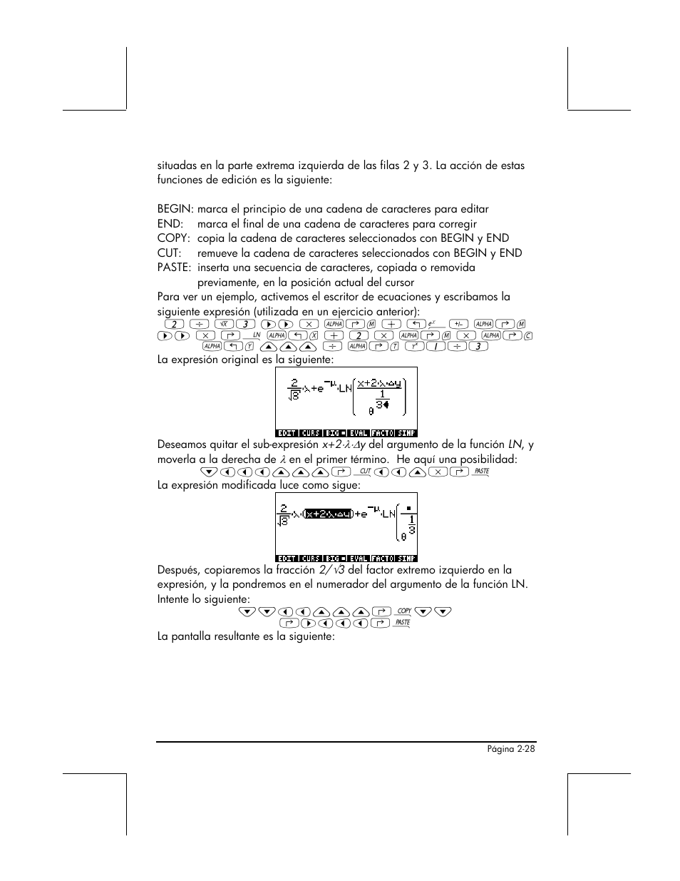 HP 48gII Graphing Calculator User Manual | Page 88 / 892