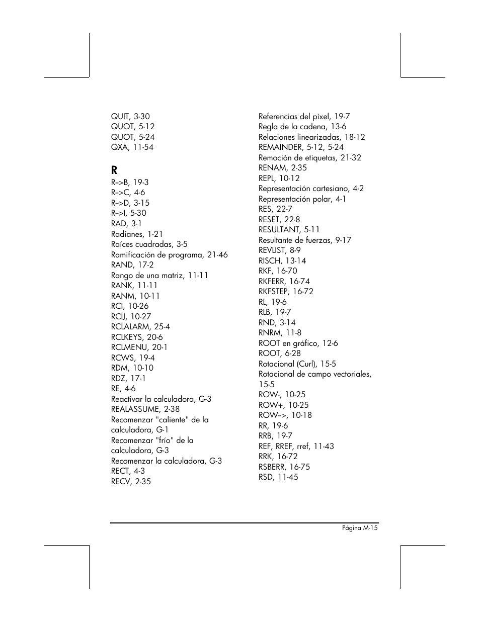 HP 48gII Graphing Calculator User Manual | Page 882 / 892