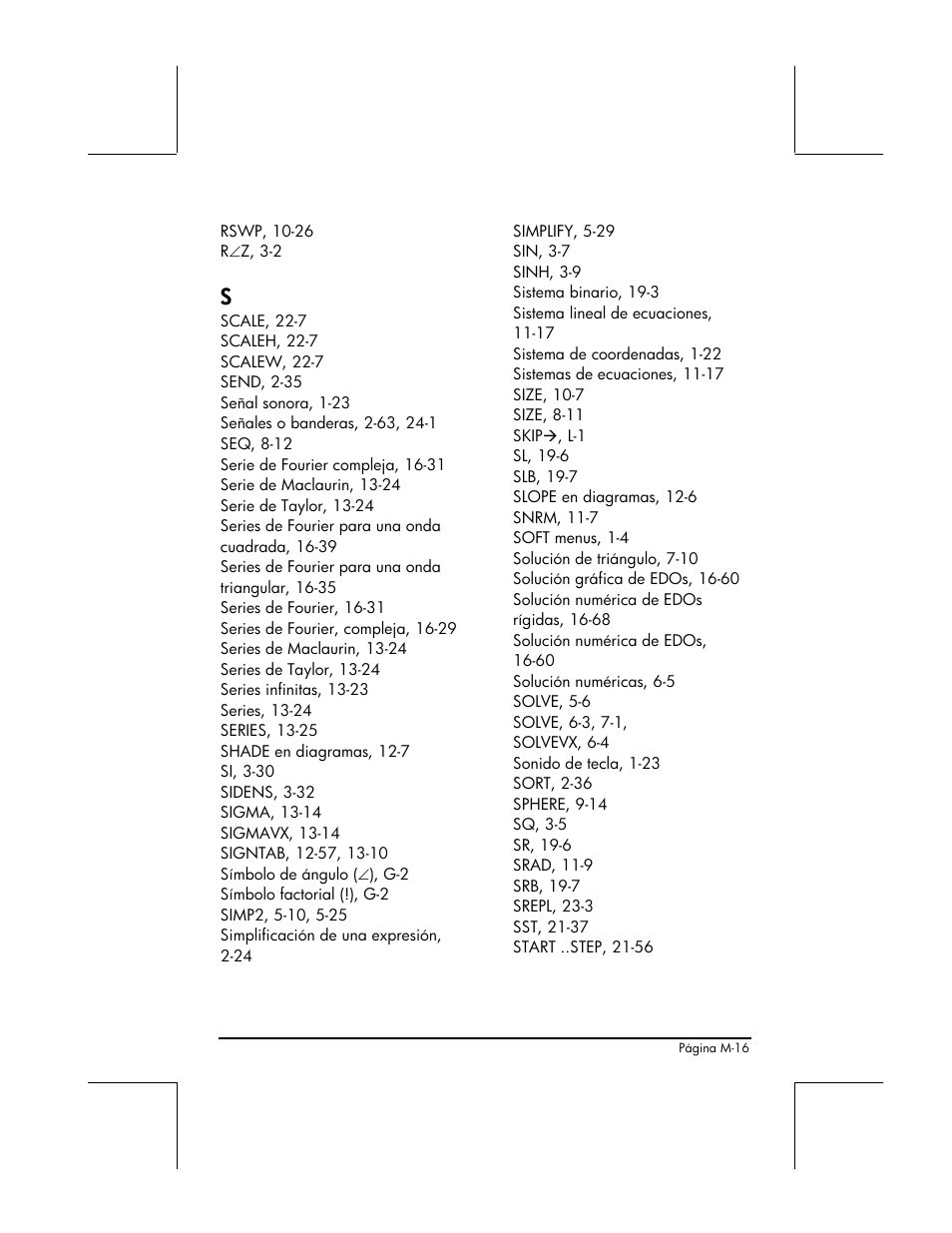 HP 48gII Graphing Calculator User Manual | Page 883 / 892