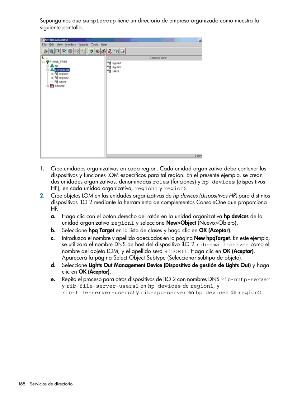 HP Integrated Lights-Out 2 User Manual | Page 168 / 250