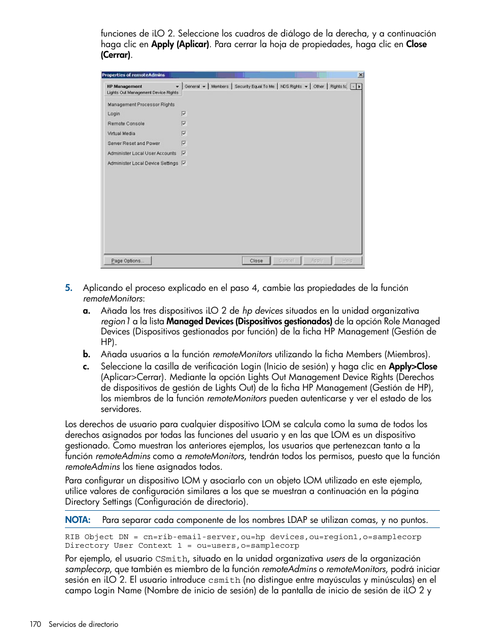 HP Integrated Lights-Out 2 User Manual | Page 170 / 250