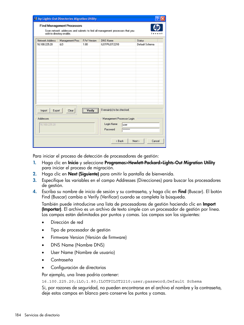 HP Integrated Lights-Out 2 User Manual | Page 184 / 250