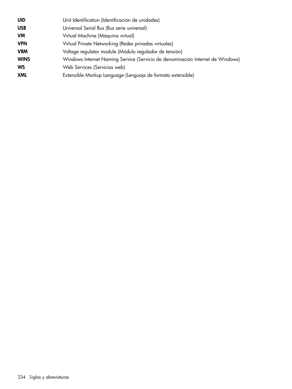 HP Integrated Lights-Out 2 User Manual | Page 234 / 250