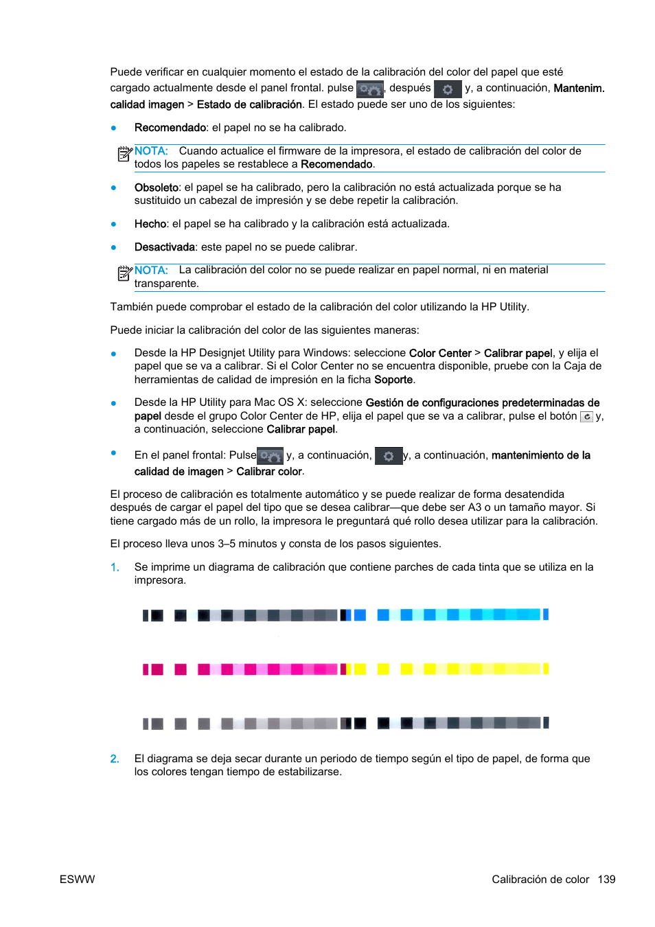 HP eMFP HP Designjet serie T2500 User Manual | Page 149 / 322