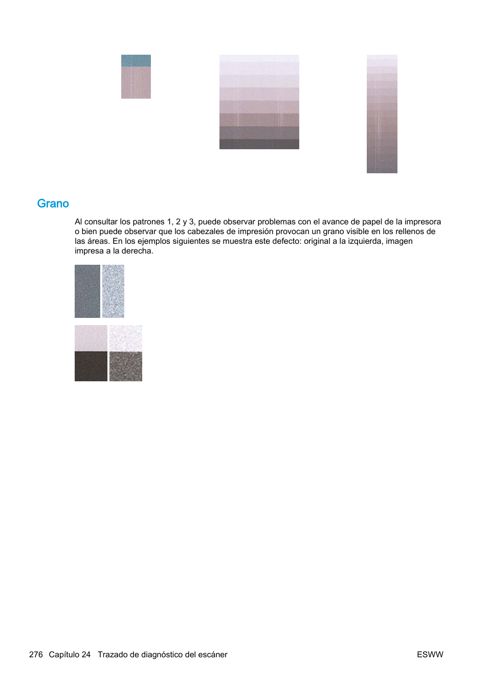 Grano | HP eMFP HP Designjet serie T2500 User Manual | Page 286 / 322