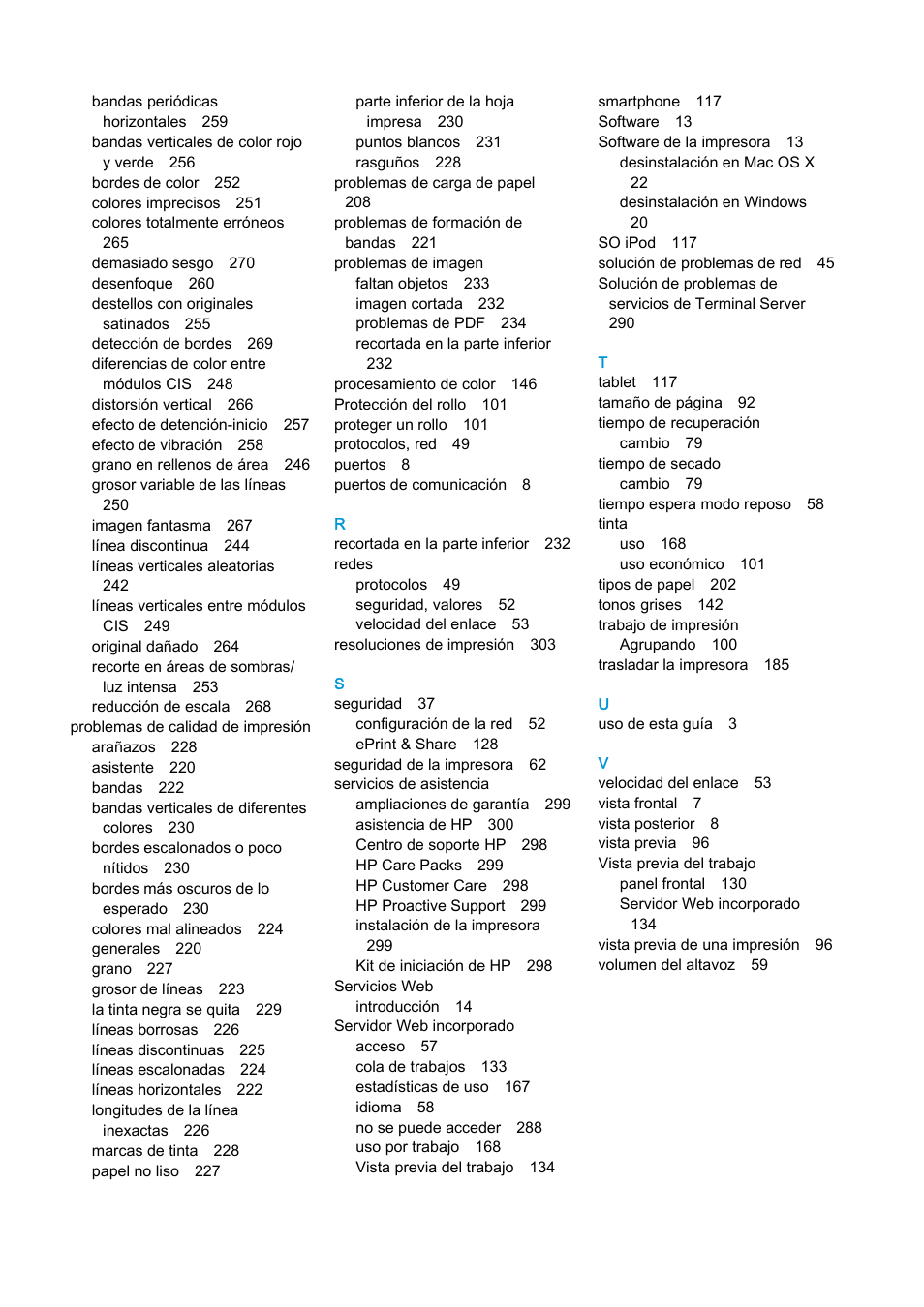 HP eMFP HP Designjet serie T2500 User Manual | Page 322 / 322