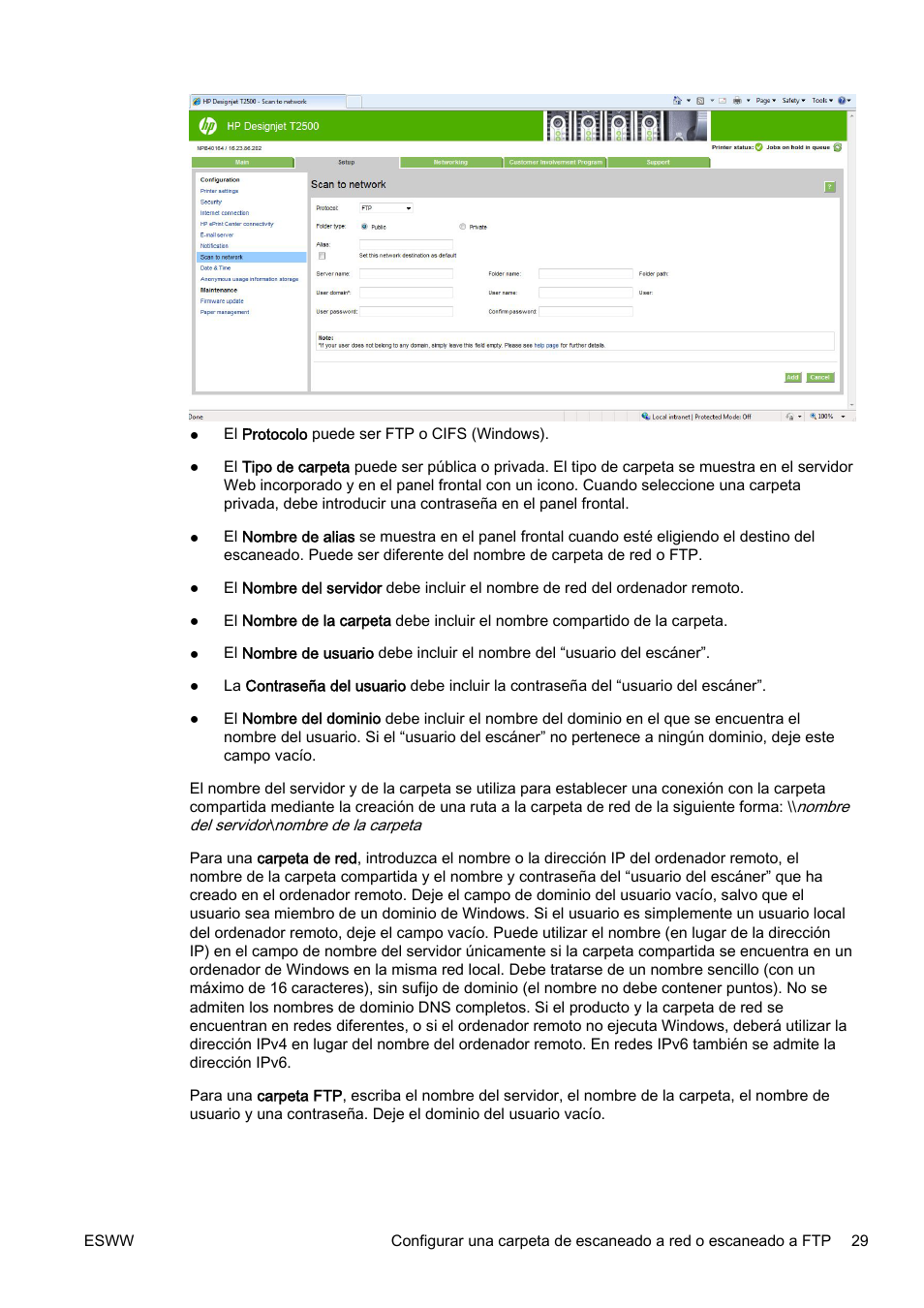 HP eMFP HP Designjet serie T2500 User Manual | Page 39 / 322