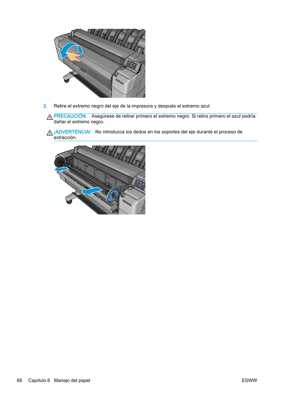 HP eMFP HP Designjet serie T2500 User Manual | Page 76 / 322