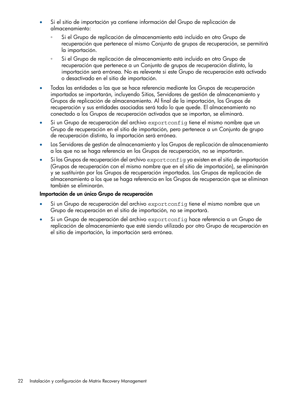 HP Software HP Matrix Operating Environment User Manual | Page 22 / 65