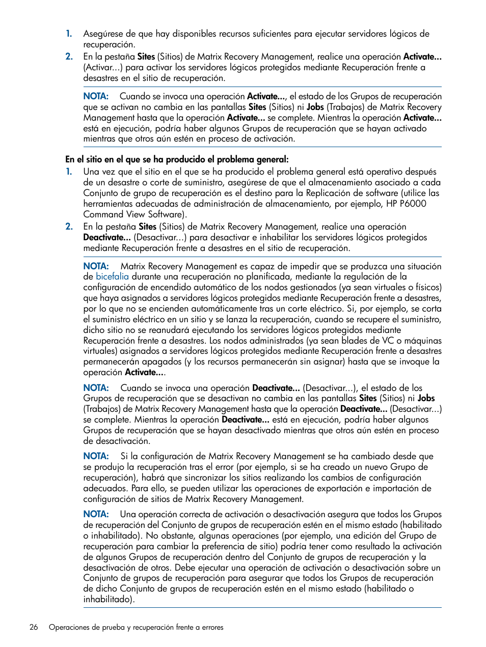 HP Software HP Matrix Operating Environment User Manual | Page 26 / 65