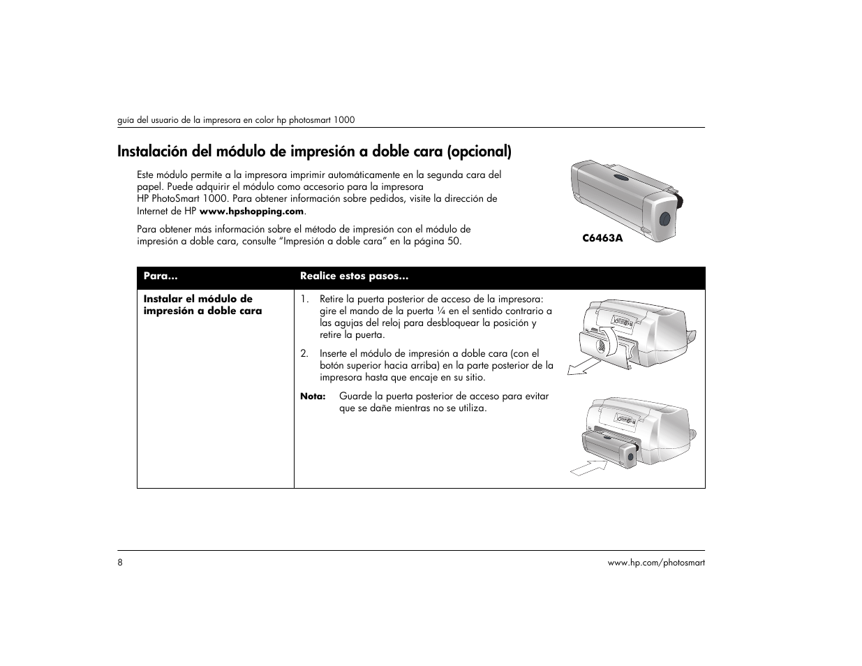 HP Impresora HP Photosmart p1000 1000 User Manual | Page 14 / 126