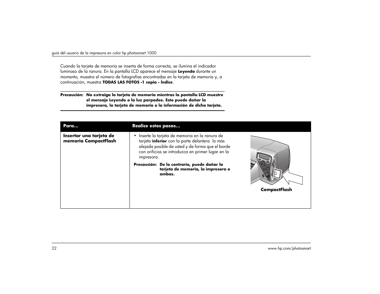 HP Impresora HP Photosmart p1000 1000 User Manual | Page 28 / 126