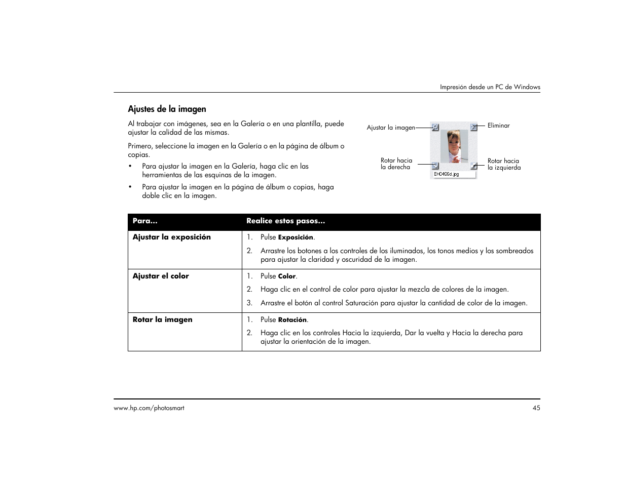 HP Impresora HP Photosmart p1000 1000 User Manual | Page 51 / 126