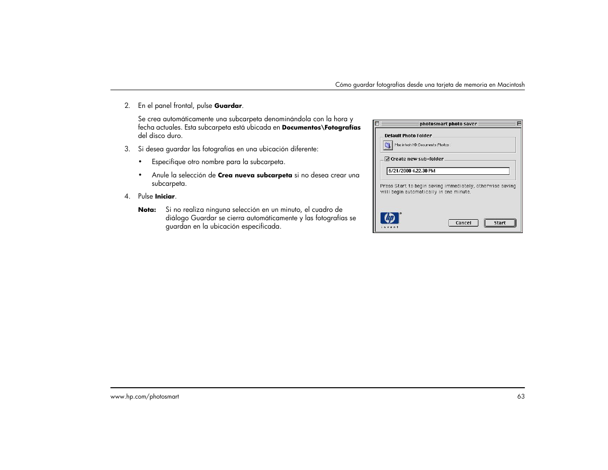 HP Impresora HP Photosmart p1000 1000 User Manual | Page 69 / 126