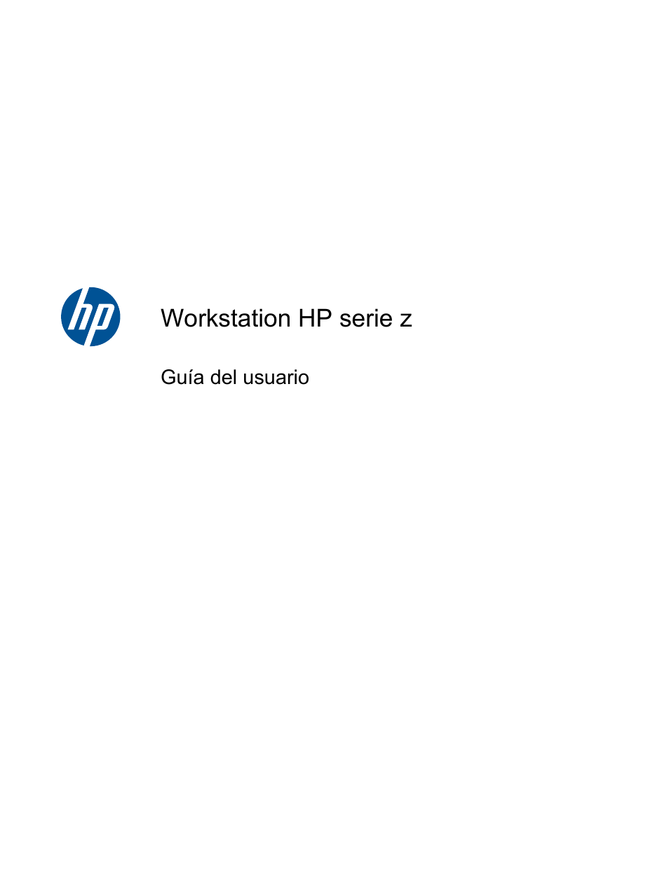 HP Estación de trabajo HP Z600 User Manual | 78 pages