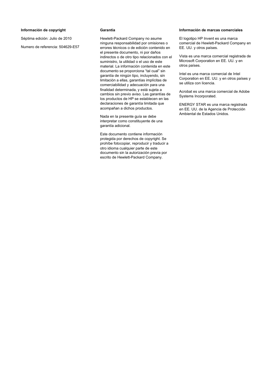 HP Estación de trabajo HP Z600 User Manual | Page 2 / 78