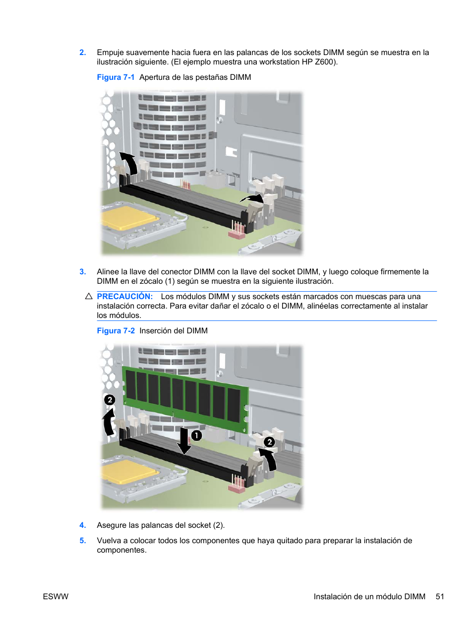 HP Estación de trabajo HP Z600 User Manual | Page 59 / 78