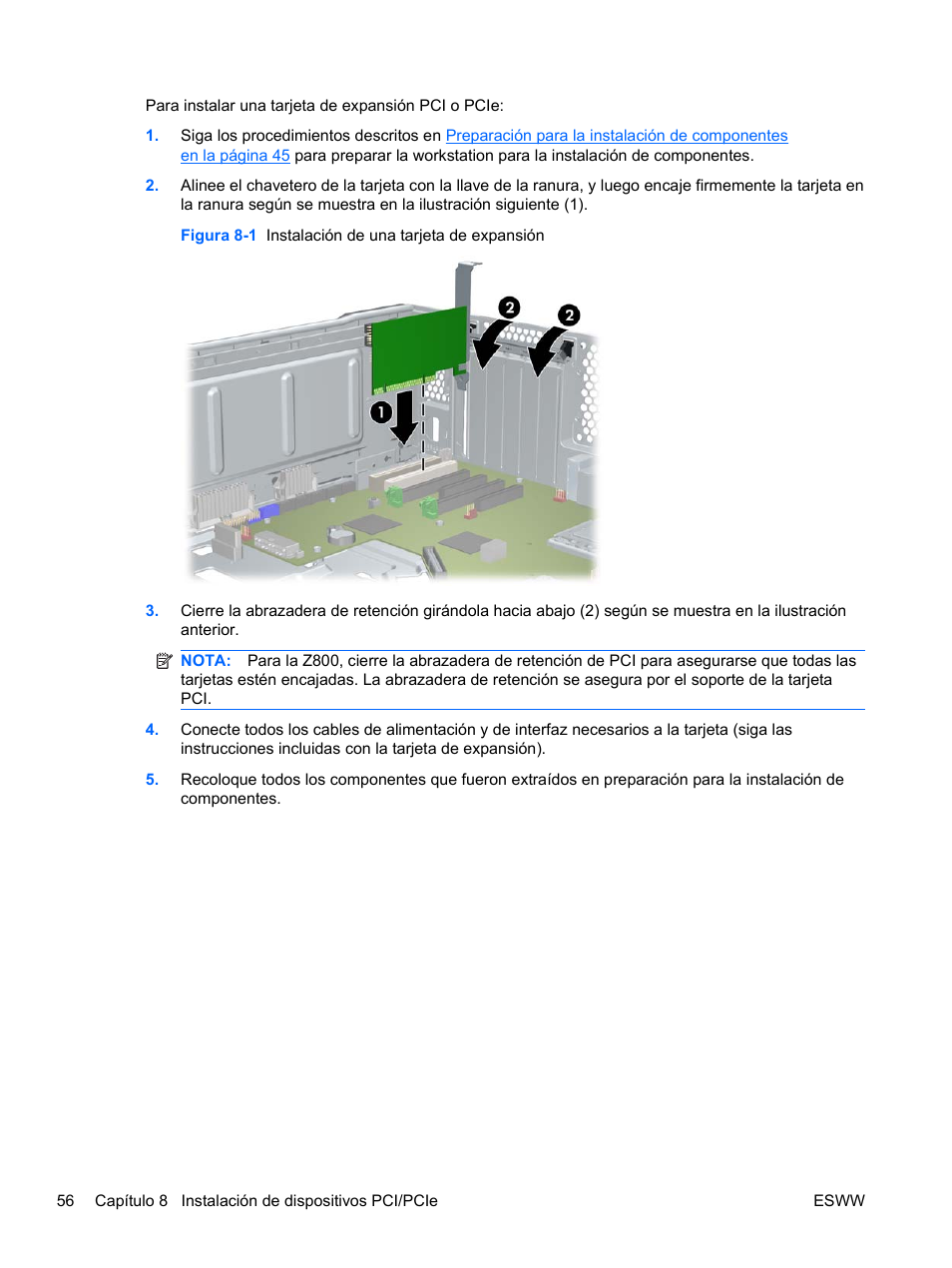 HP Estación de trabajo HP Z600 User Manual | Page 64 / 78