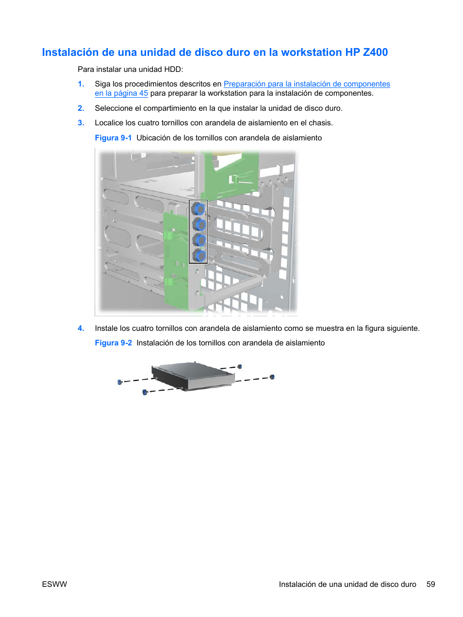 HP Estación de trabajo HP Z600 User Manual | Page 67 / 78