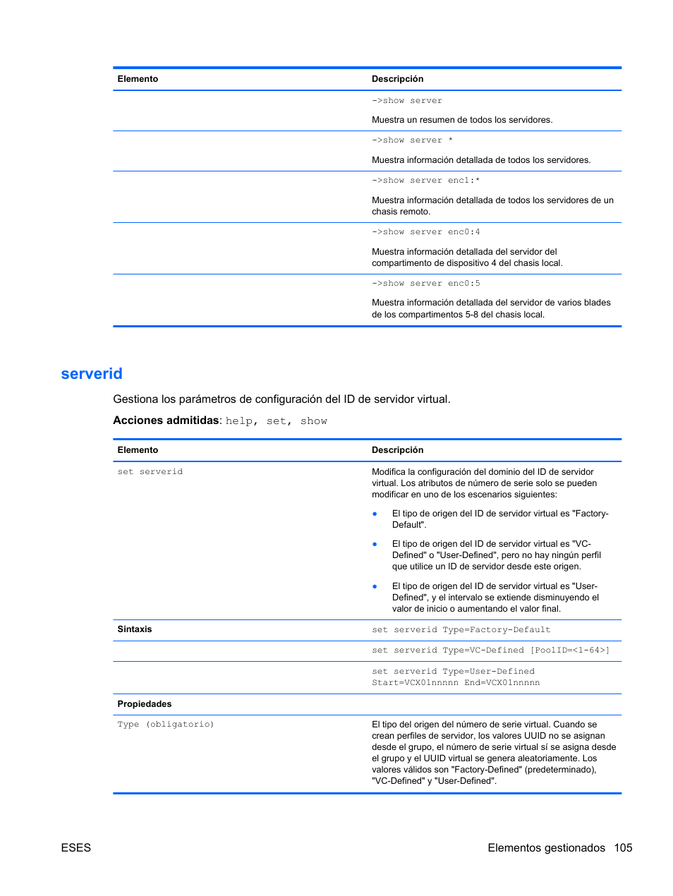 Serverid | HP Módulo Ethernet de conexión virtual HP Flex-10 10Gb para BladeSystem clase-c User Manual | Page 112 / 221