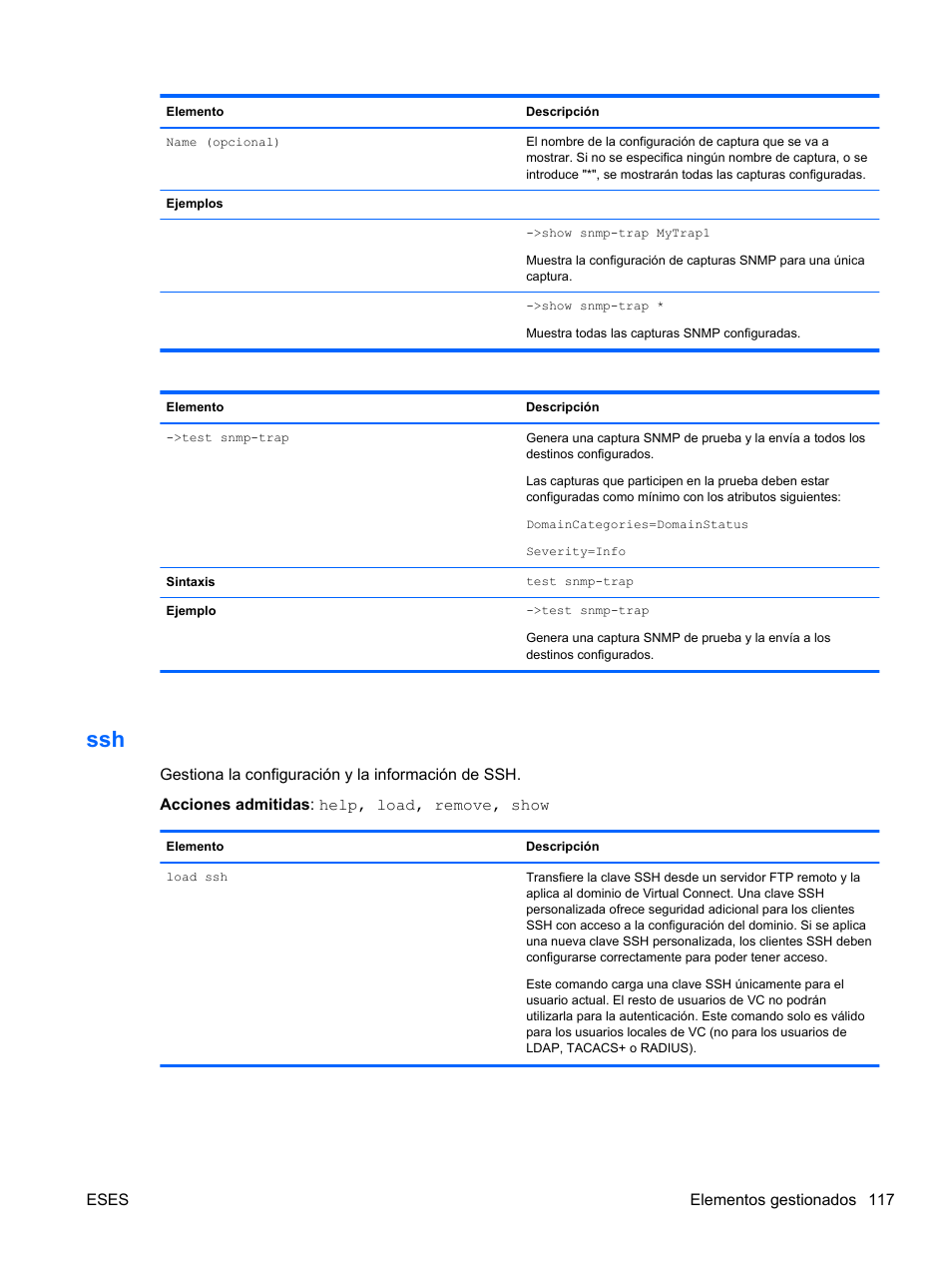 HP Módulo Ethernet de conexión virtual HP Flex-10 10Gb para BladeSystem clase-c User Manual | Page 124 / 221