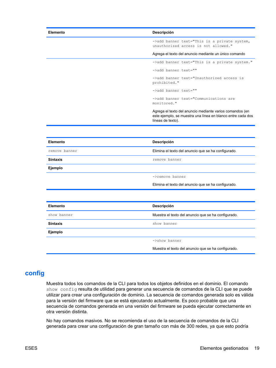 Config | HP Módulo Ethernet de conexión virtual HP Flex-10 10Gb para BladeSystem clase-c User Manual | Page 26 / 221