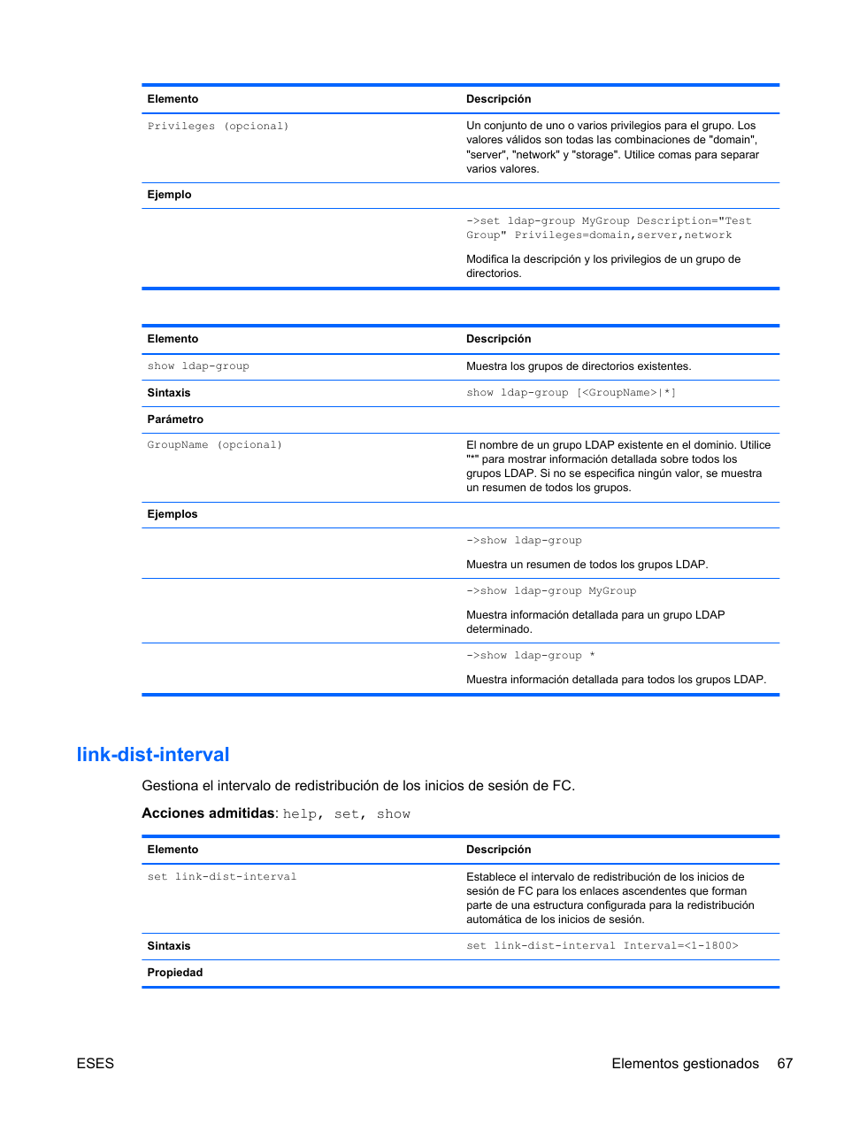 Link-dist-interval | HP Módulo Ethernet de conexión virtual HP Flex-10 10Gb para BladeSystem clase-c User Manual | Page 74 / 221
