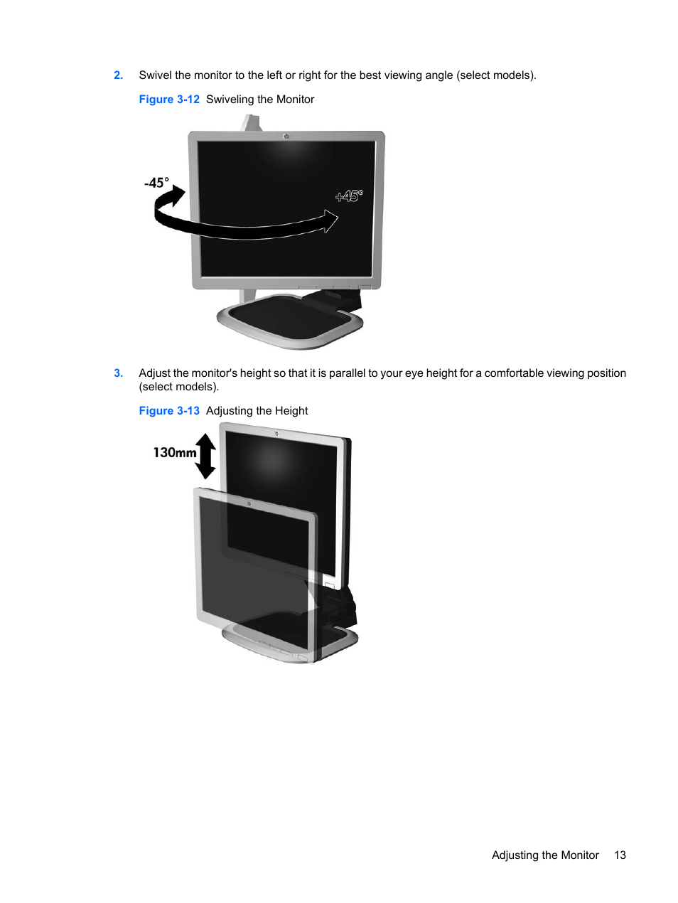 HP L1910 19-inch LCD Monitor User Manual | Page 21 / 67