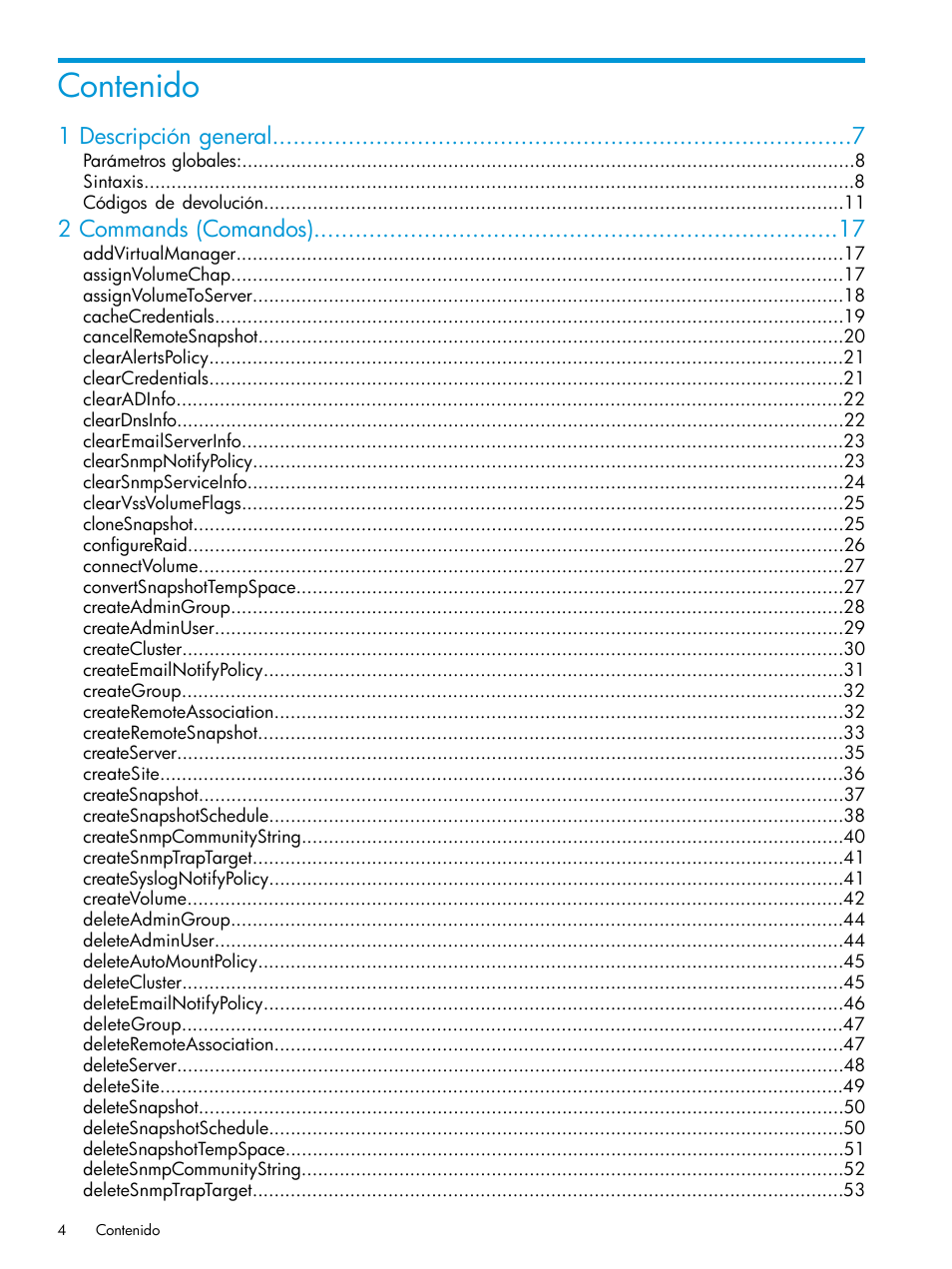 HP Software de dispositivo HP LeftHand P4000 Virtual SAN User Manual | Page 4 / 127