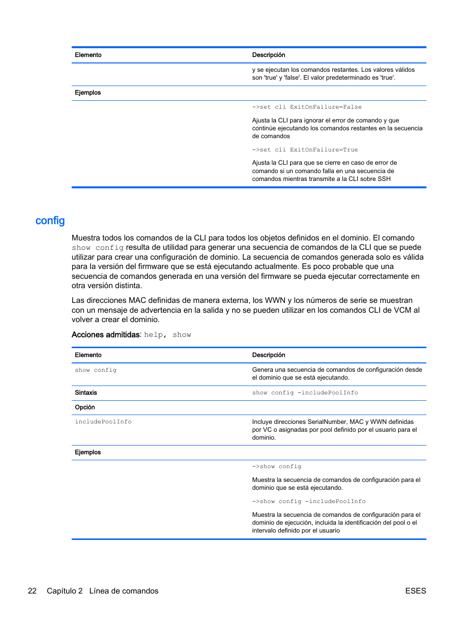 Config | HP Módulo de conexión virtual HP Flex-10.10D para sistema Blade clase-c User Manual | Page 29 / 281